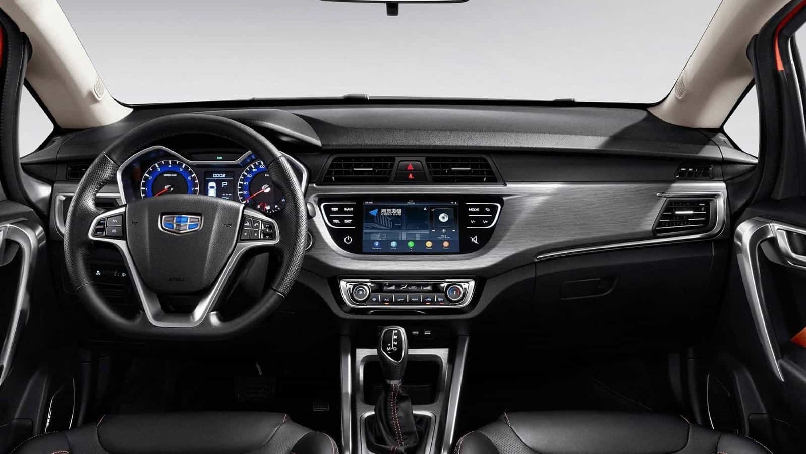 Intérieur Geely location Maroc Intérieur moderne d’une Geely à louer au Maroc